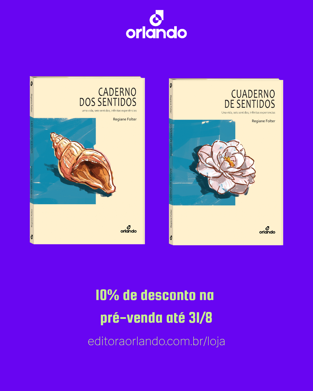 Pré-venda: Caderno dos Sentidos